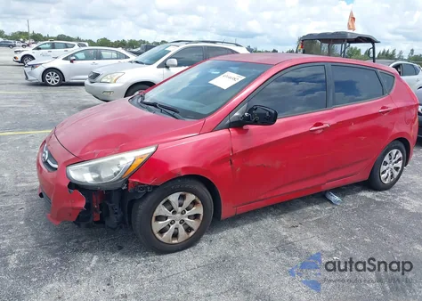 2015 Hyundai Accent Gs из США, поврежденный, VIN KMHCT5AE3FU202842